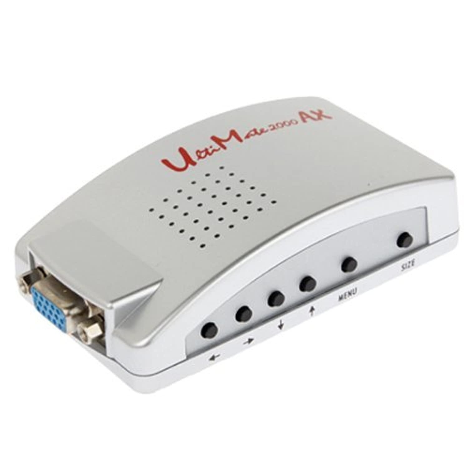 SPT 15-DB02 VGA to RCA, S-Video and VGA Converter (Silver)