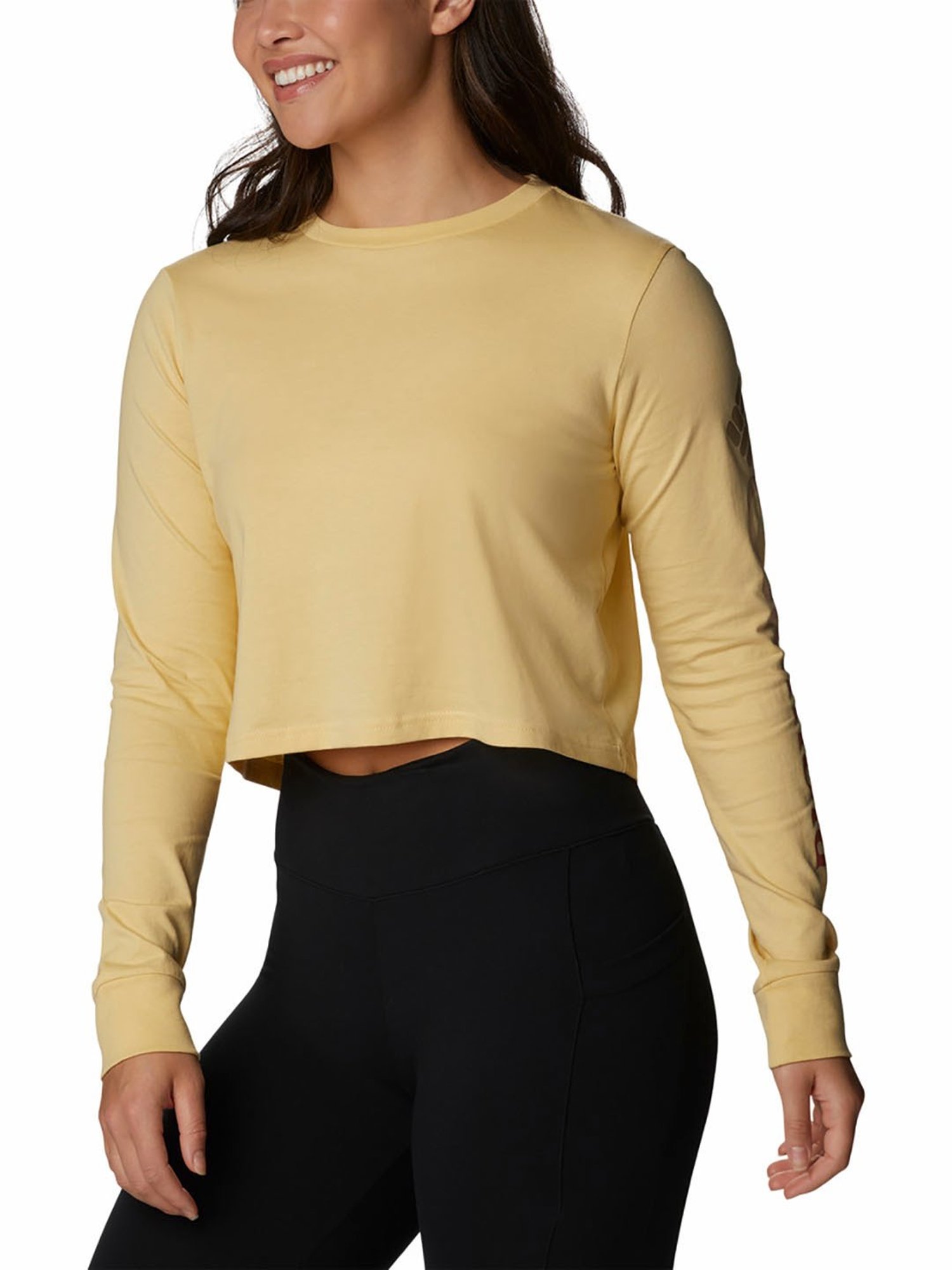 Columbia Beige Round Neck North Cascades T-Shirt