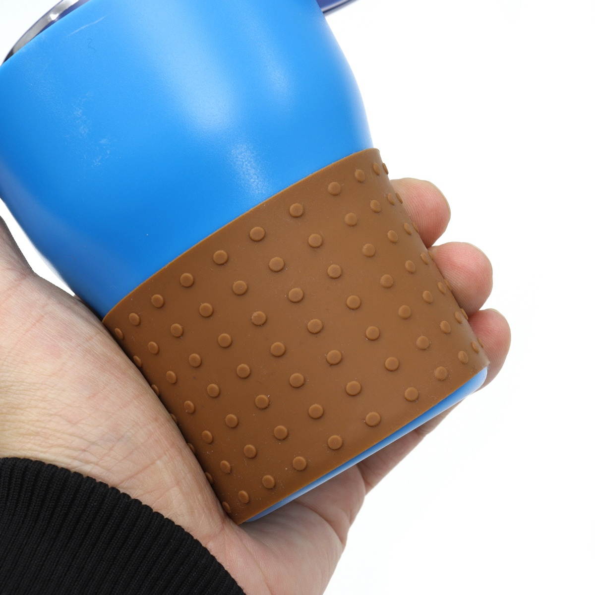 74cm Multifunctional Table Cell Phone Mount Holder 360 Adjustable Universal Gooseneck Smartphone Stand for Desk (Wathet)