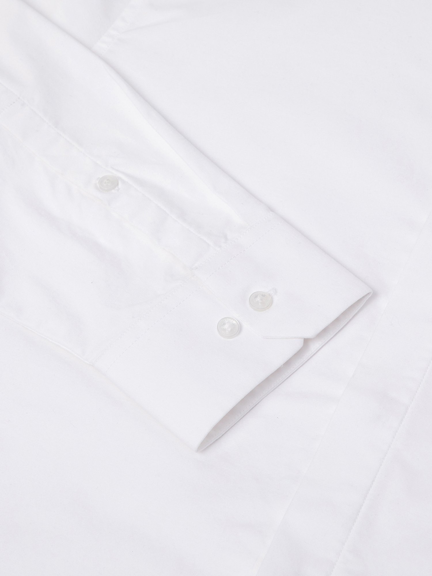 SUBTRACT White Slim Fit Shirt