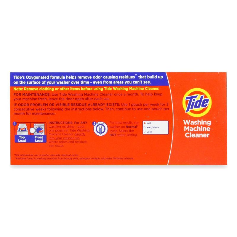 Tide High Efficiency Washing Machine Cleaner - 5ct