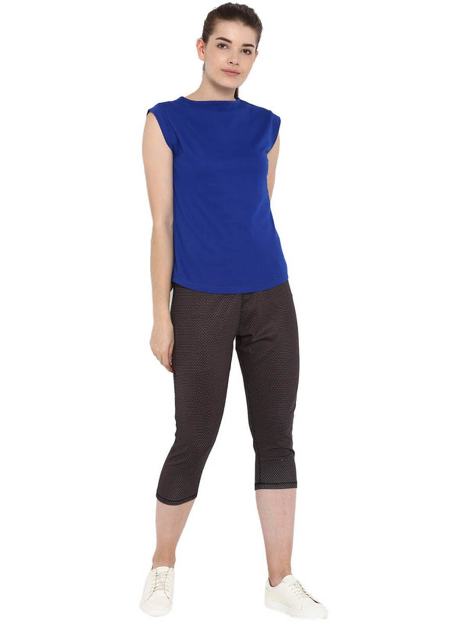 Appulse Royal Blue & Lilac Cotton T-Shirt - Pack of 2