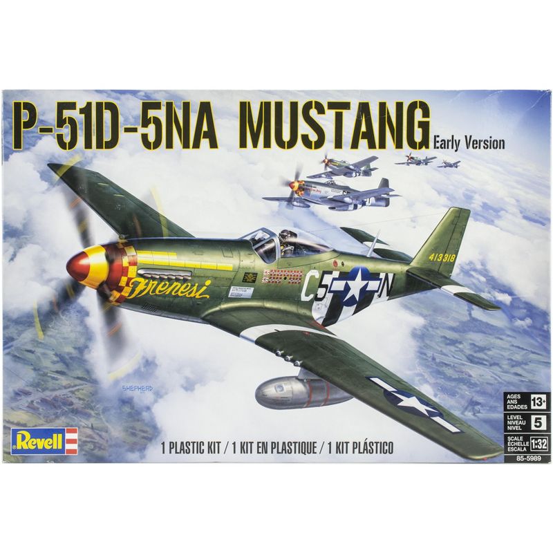 Plastic Model Kit-P-51D-NA Mustang 1:32