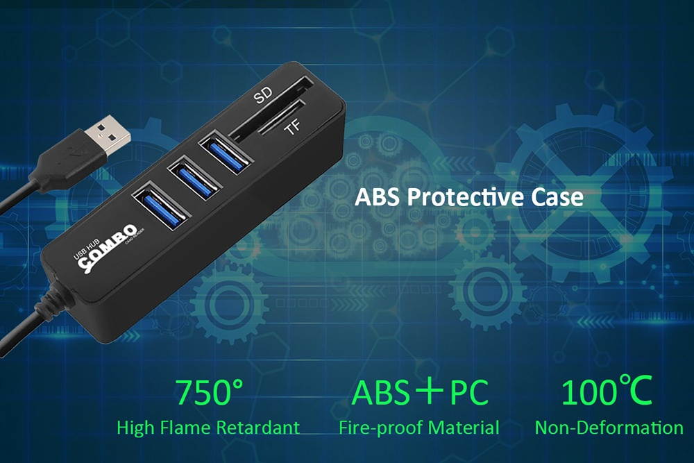 5.25 inch PC Computer Front panel All-in-1 Multifunction USB 2.0 card reader with 3 ports USB3.0,Type-C, eSATA ,Support MD,SD/MMC,XD,TF,M2,MS,64G CF card (STW-3125)