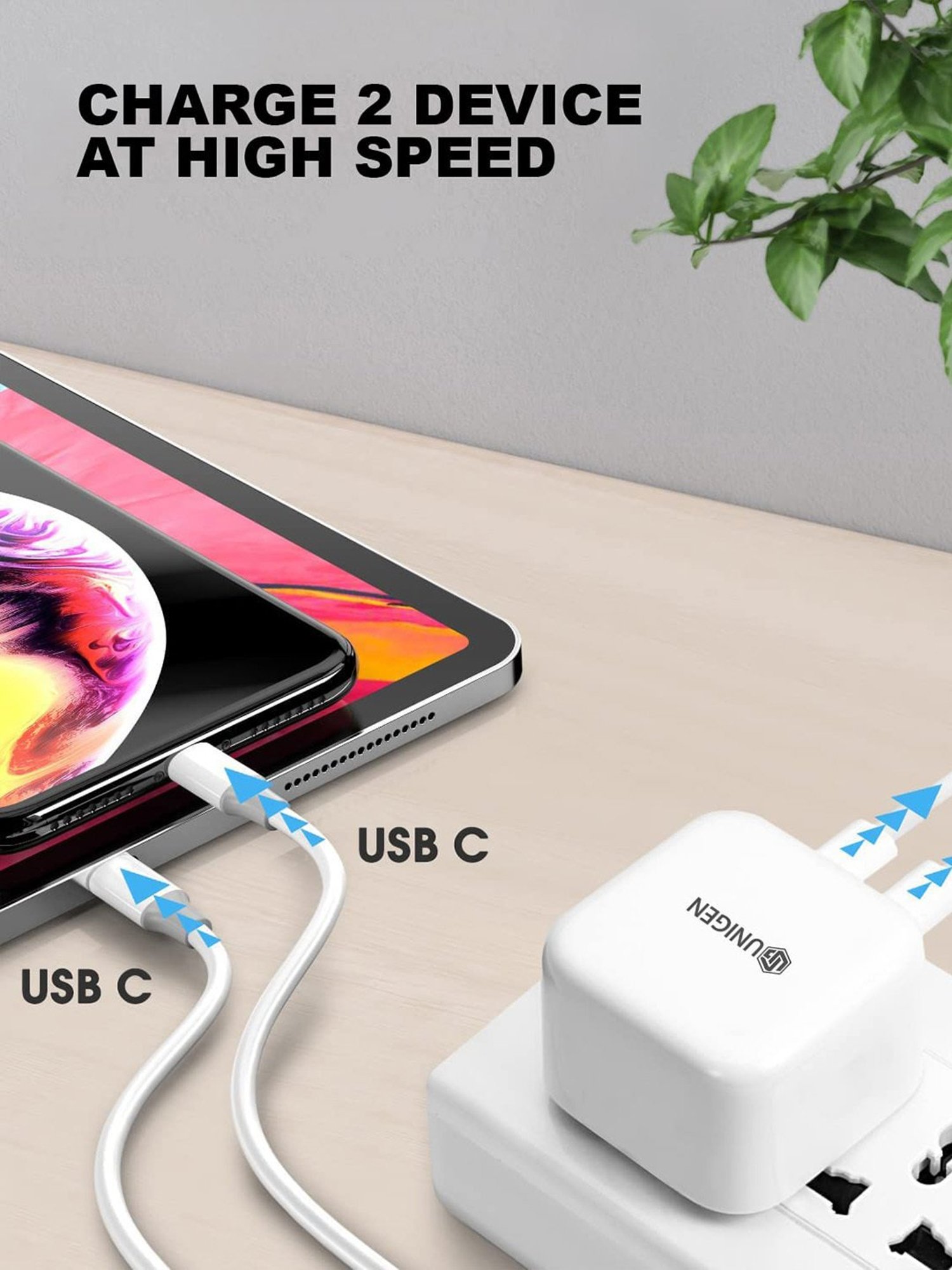 Stuffcool Nuevo PD20W Smallest Wall Charger for Latest iPhone 15,14,13,12 (Yellow)