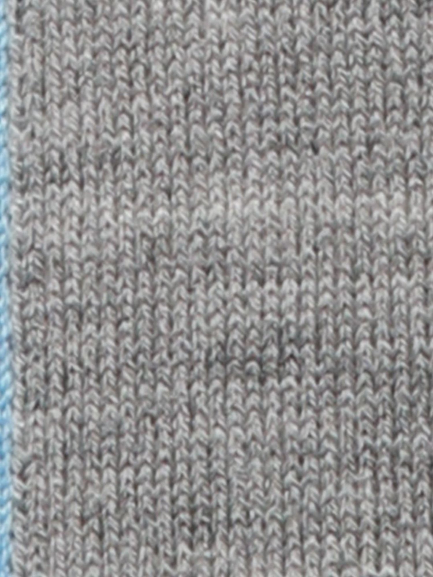 Raymond Blue Regular Fit Striped Sweater