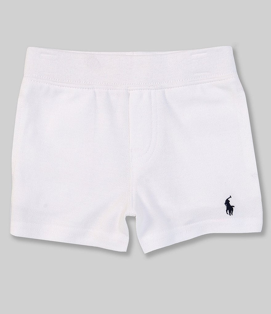 Edgehill Collection Baby Boys 3-24 Months Flat Front Linen Shorts