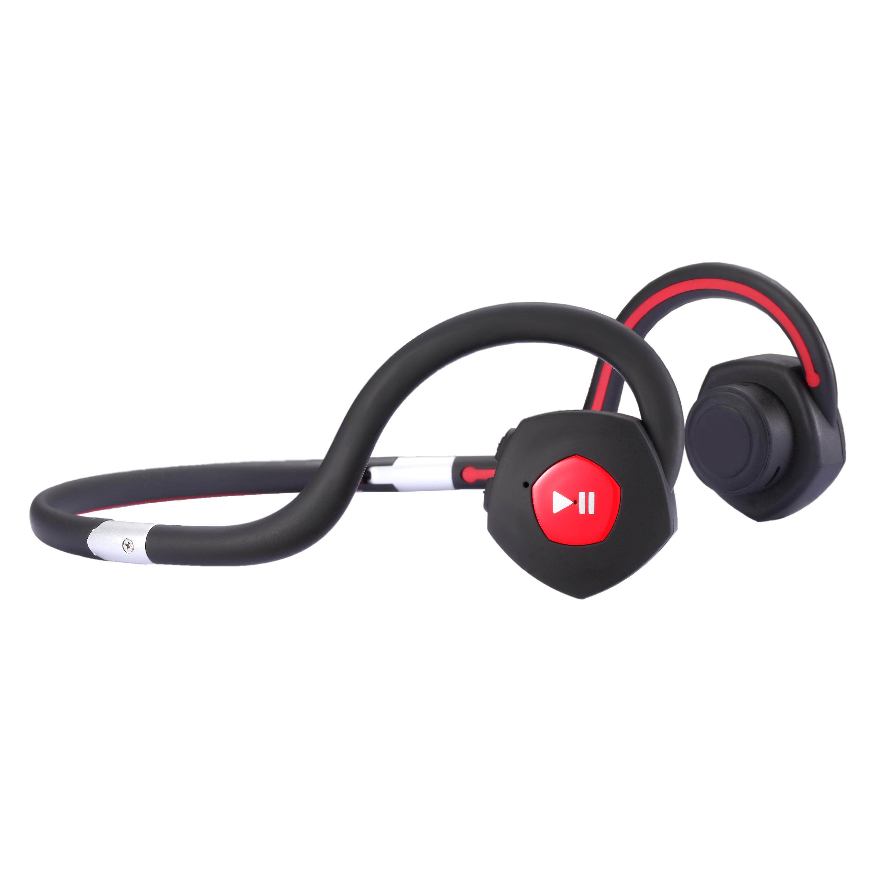 Bonein Wireless Open Ear Bone Conduction Headphones in Black