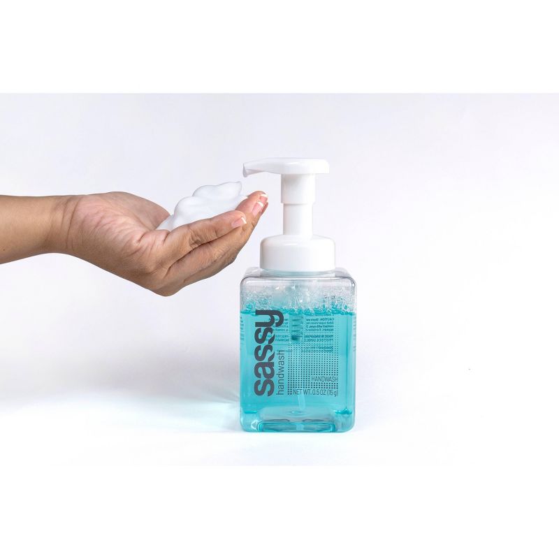 Sassy Foaming Hand Soap Refill - Water Lily Ginger - 1.5oz