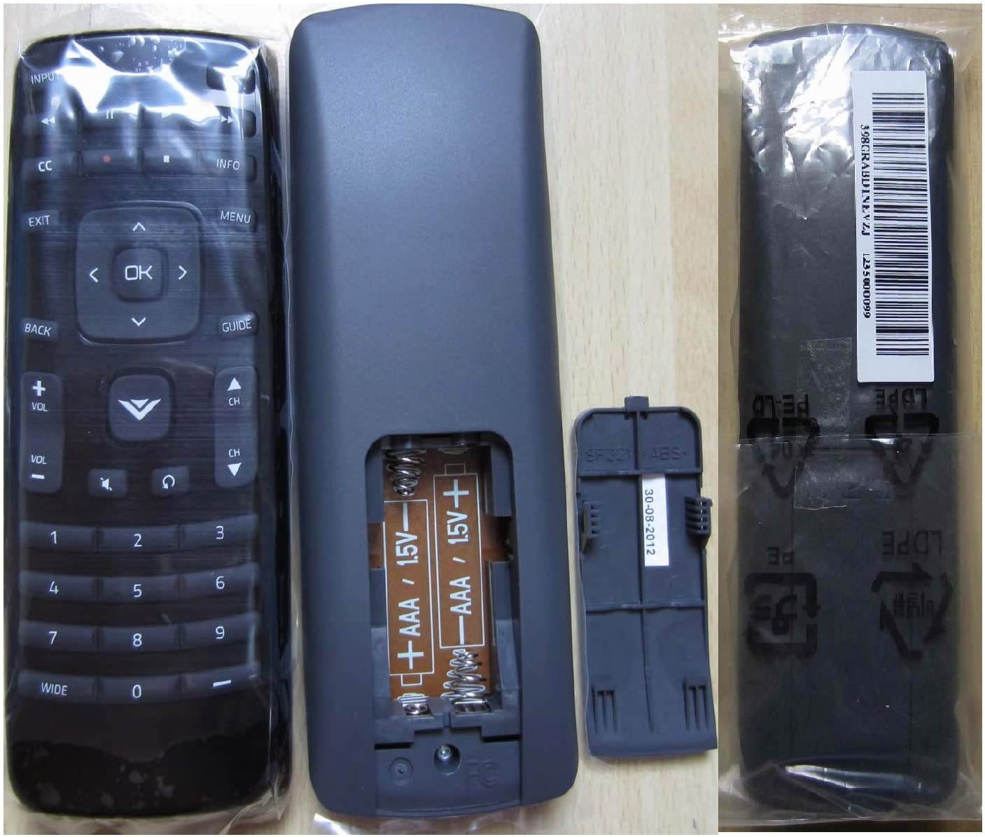 New VIZIO XRT010 Remote for E320-A0 E241-A1 E290-A1 E390-A1 E320-A1 E420-A0 E470-A0 E420VSE E390VL E471VLE E240AR E320AR E420AR E500AR E291-A1-30 Days Warranty!