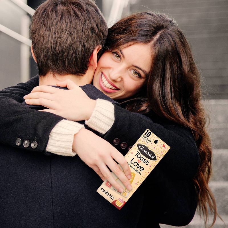 Chapstick Life Moments Toast to Love Lip Balm - Vanilla Kiss - 10ct/1.5oz