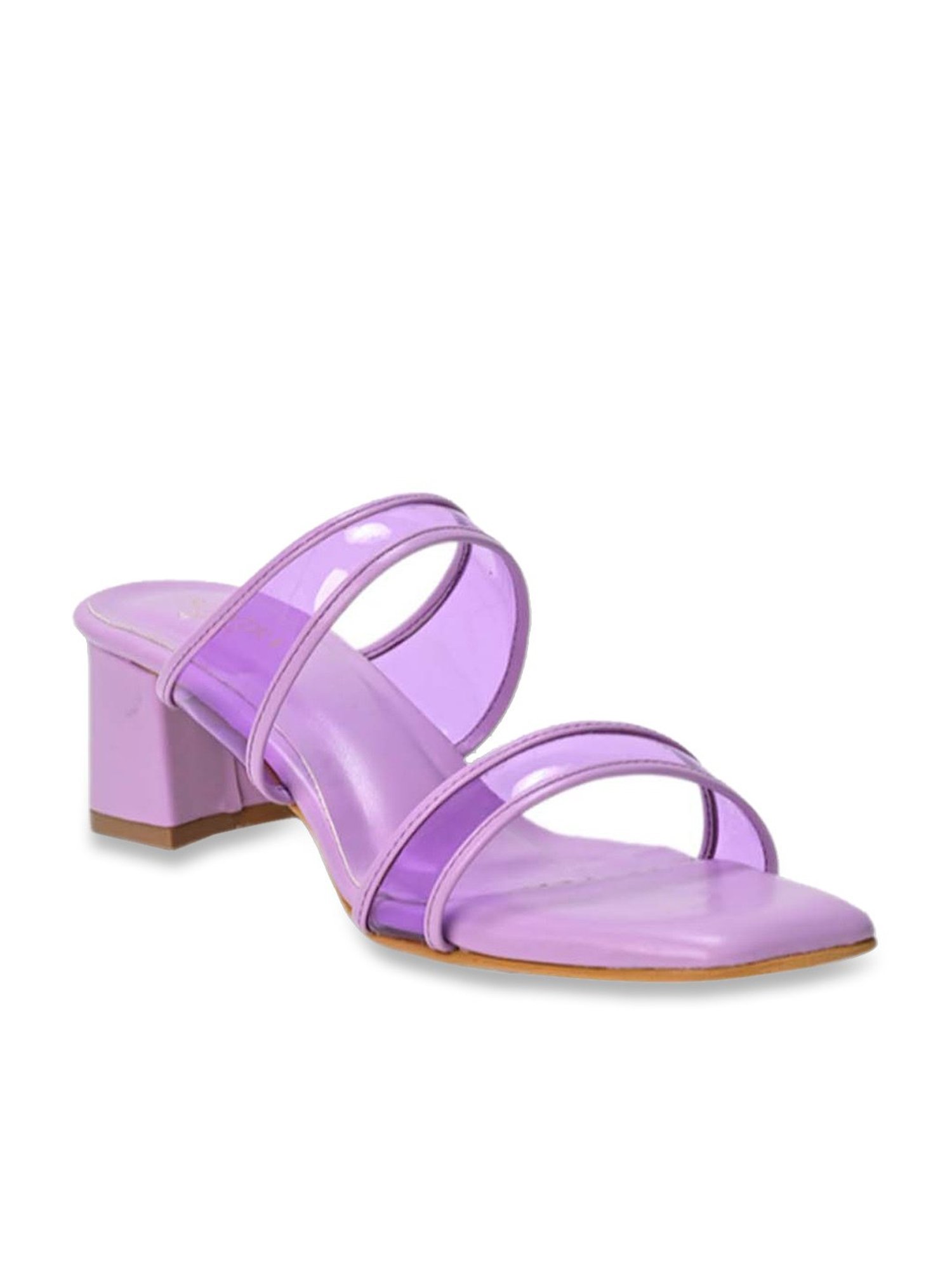 Scentra Women's Purple Casual Sandals