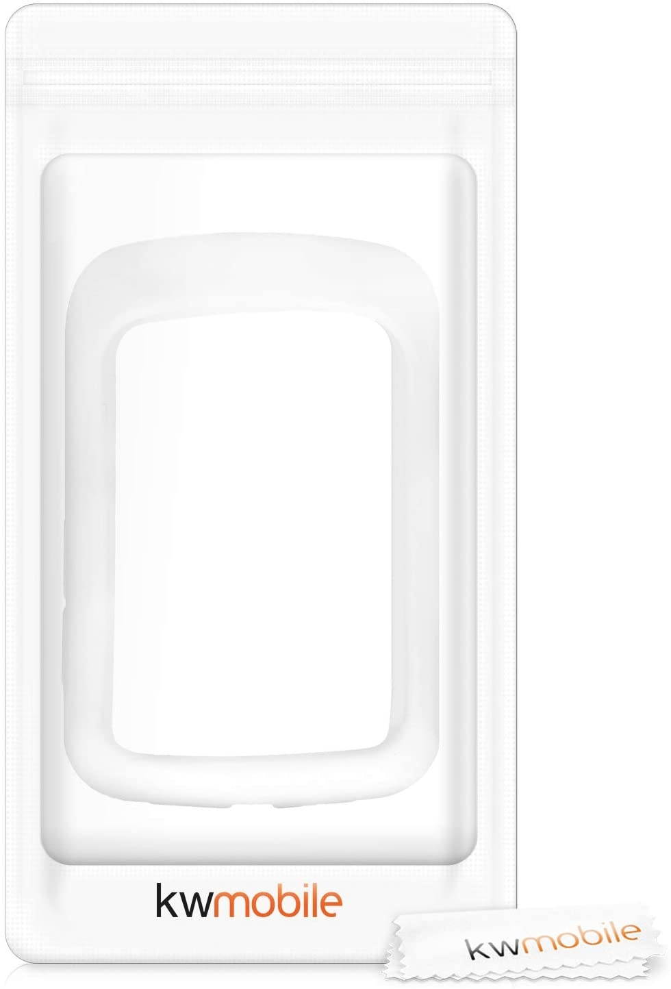 kwmobile Case Compatible with Bryton Rider 410/450 - Soft Silicone Bike GPS Navigation System Protective Cover - Black