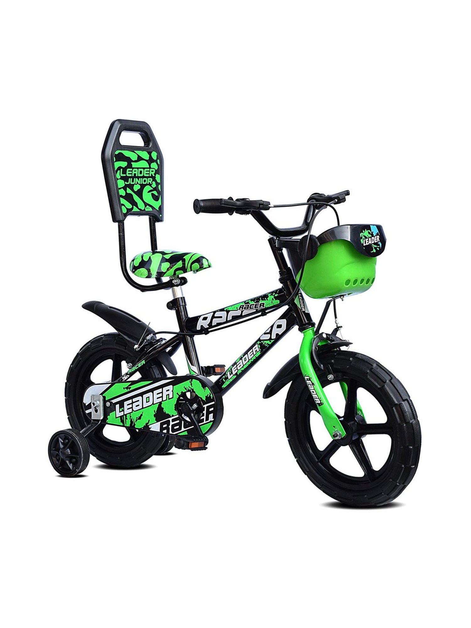 Leader Racer Bicycles (Fluro Green) Size - 14T