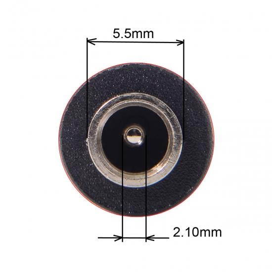 Cablecc DC Jack 5.5*2.1mm Input to USB-C Type-C Power Plug Charge Adapter for Laptop Phone