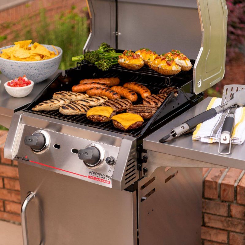 Char-Broil Stainless Steel 2-Burner Gas Grill Model # 463655421