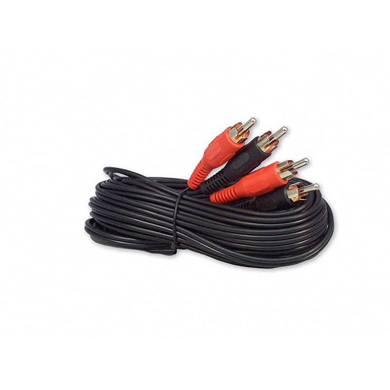 Store 25 Foot RCA Audio Cable 2 Male to 2 Male