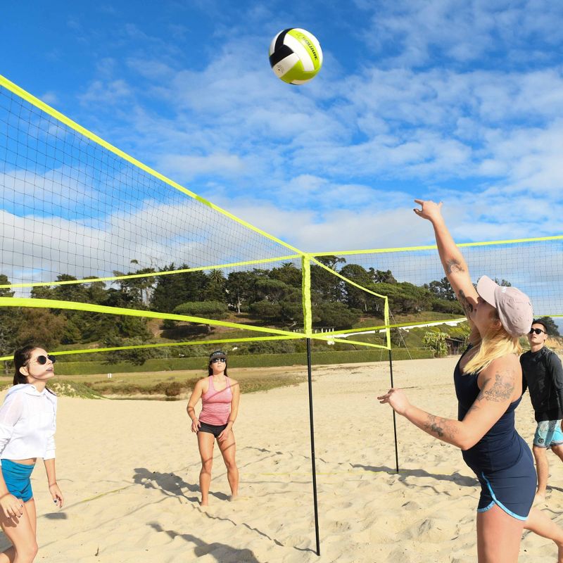 Triumph Sports 4 Square Volleyball Lawn Sports Set