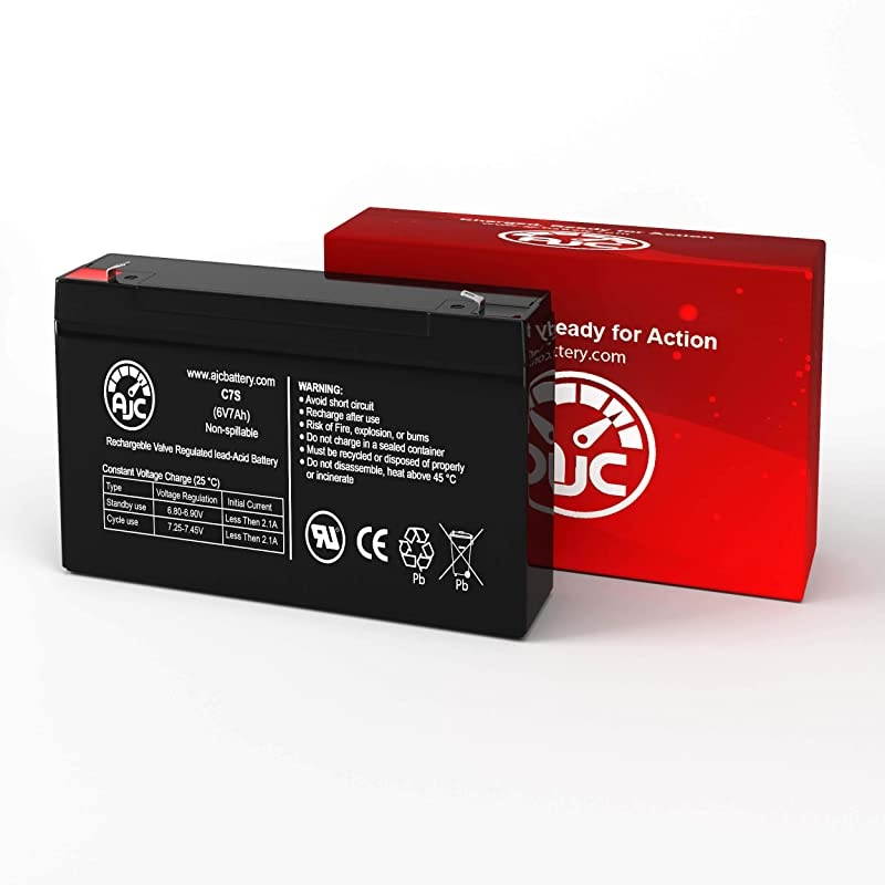 Leoch DJW670 6V 7Ah UPS Battery This is an  Brand Replacement