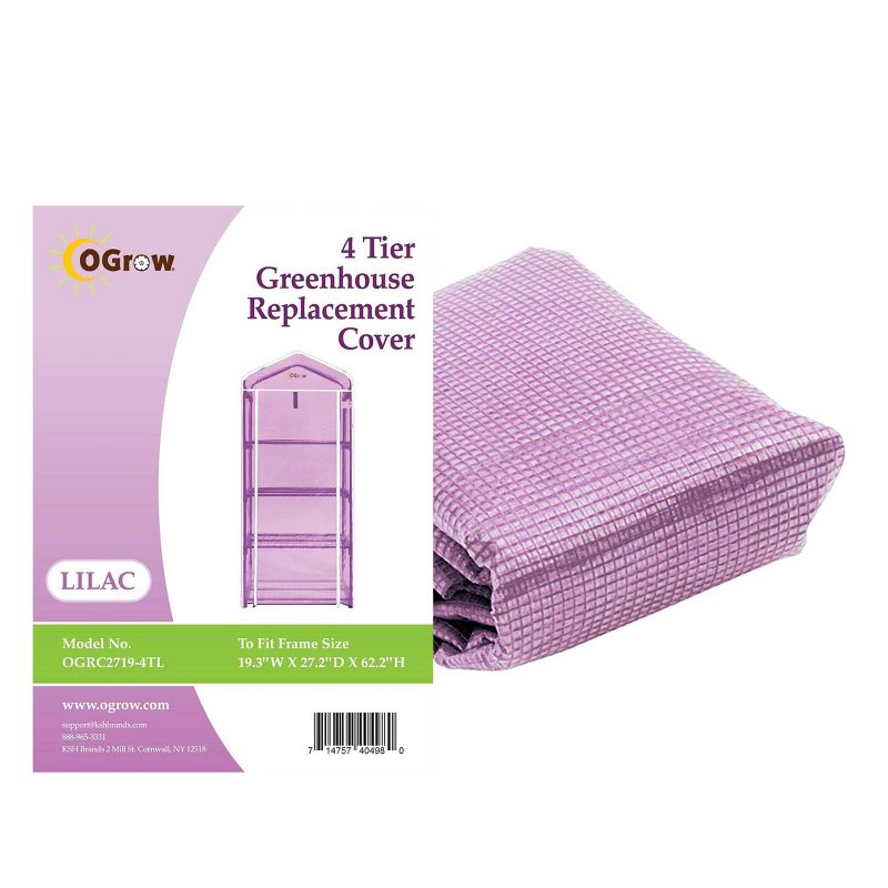 Lean-To Aluminum Greenhouse Clear - OGrow