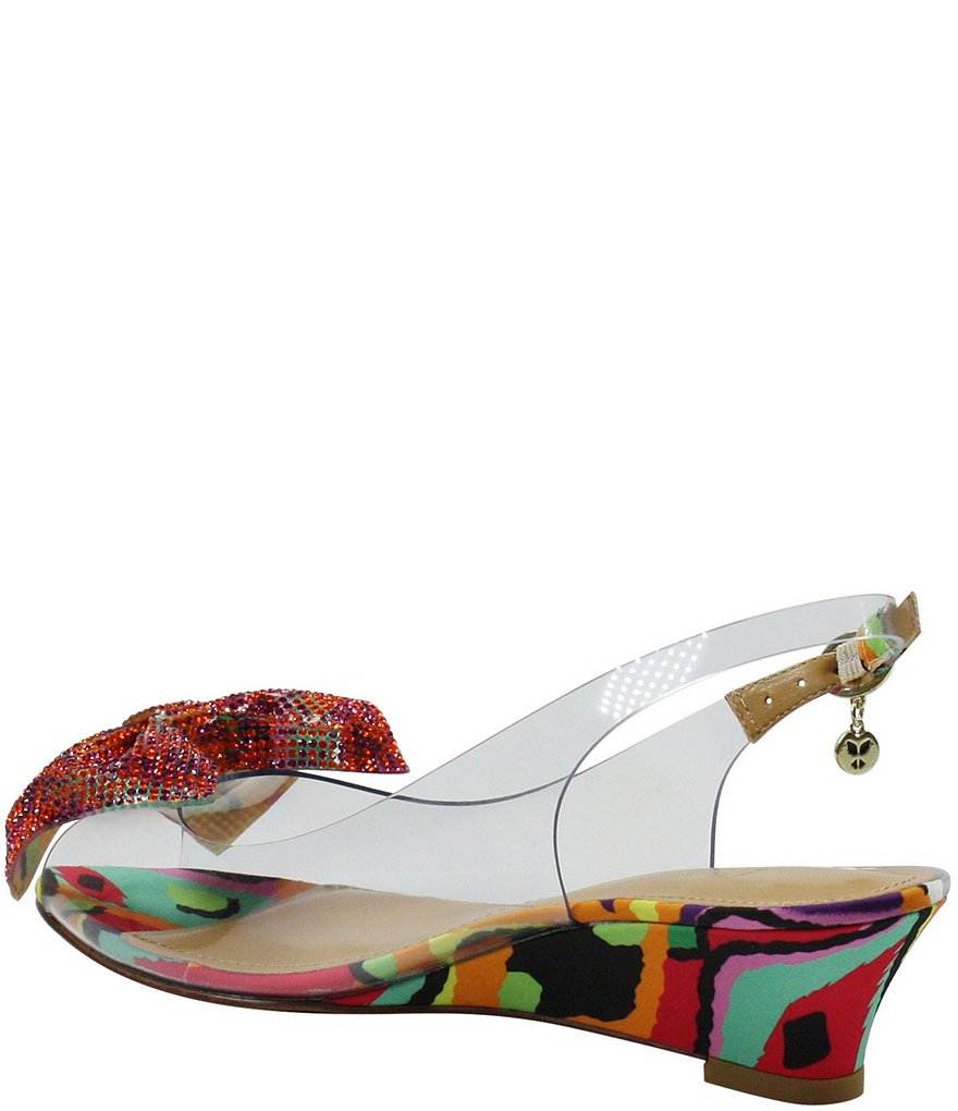 Trotters Kari Pearlized Leather Block-Heel Pumps