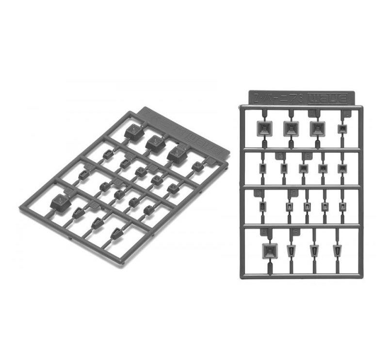 Wave Option System Z VERNIER 3 - Mecha Square Exhaust and Blasters Enhancement
