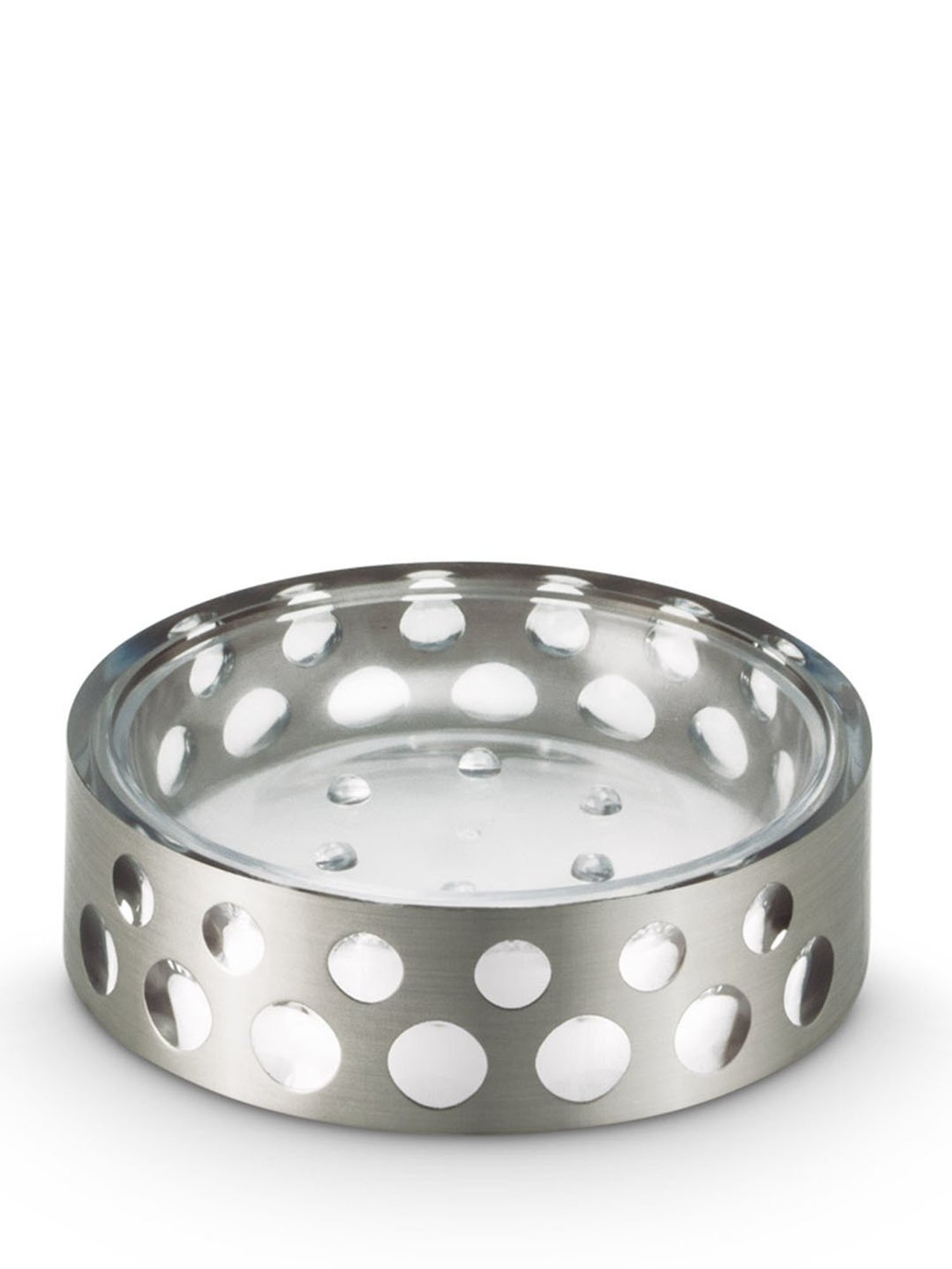 Freelance Silver Polyresin Set of 4 Bathroom Accessories