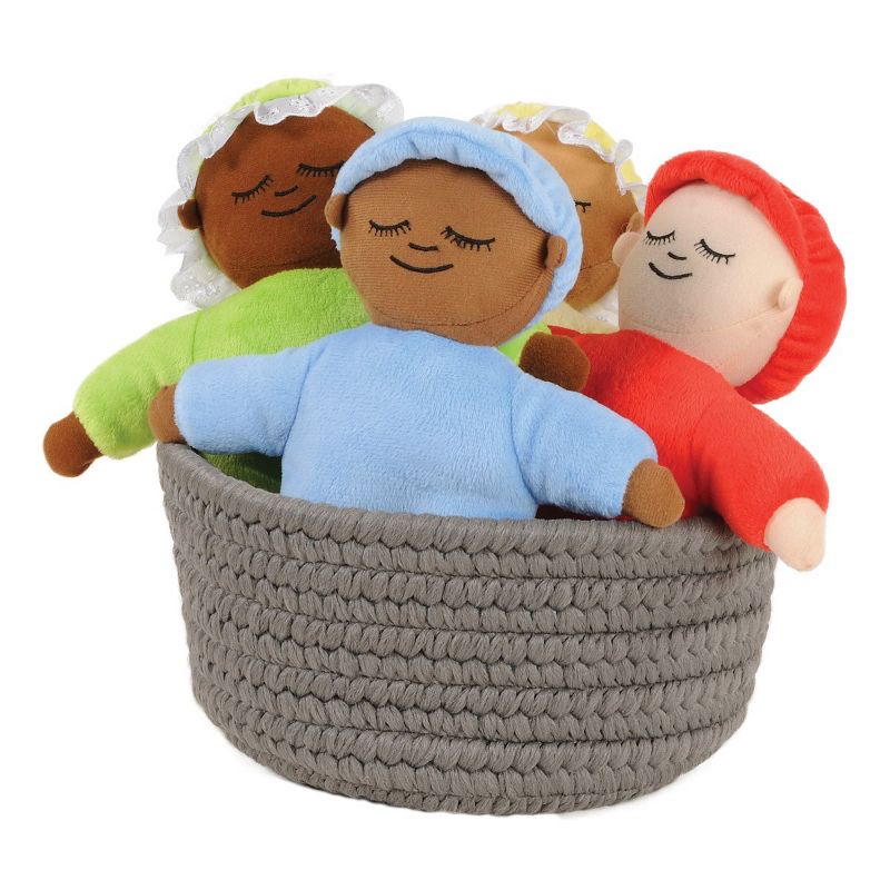 Colonial Mills Peek-A-Boo Basket and Lid - Grey
