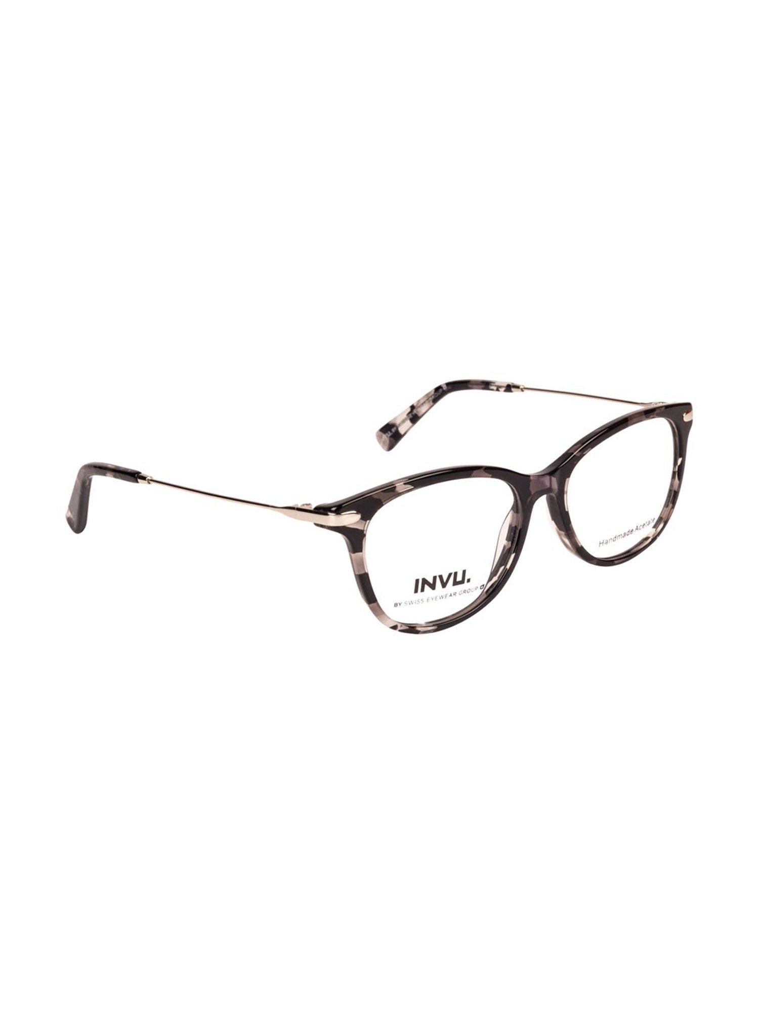 INVU B4801A Purple Full Rim Cat Eye Frame