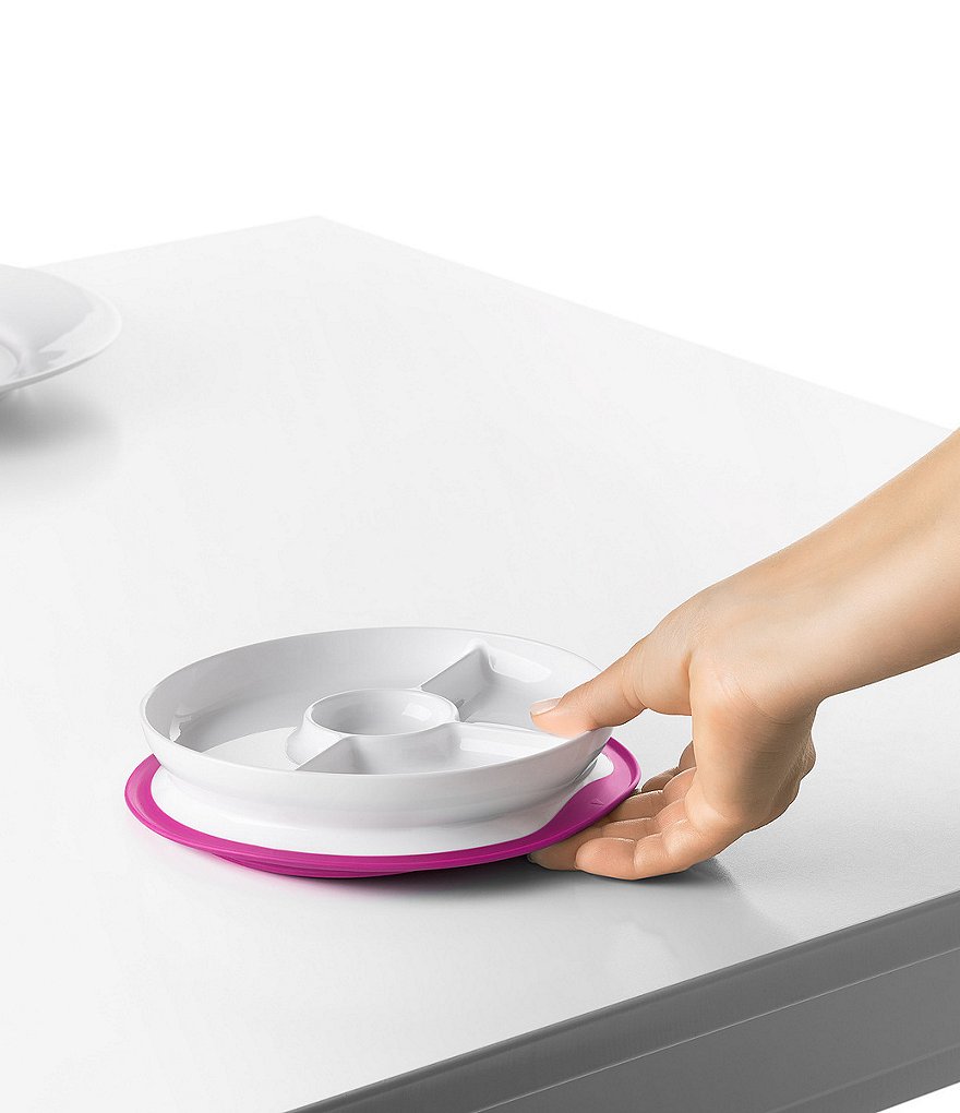OXO Tot Stick & Stay Suction Divided Plate