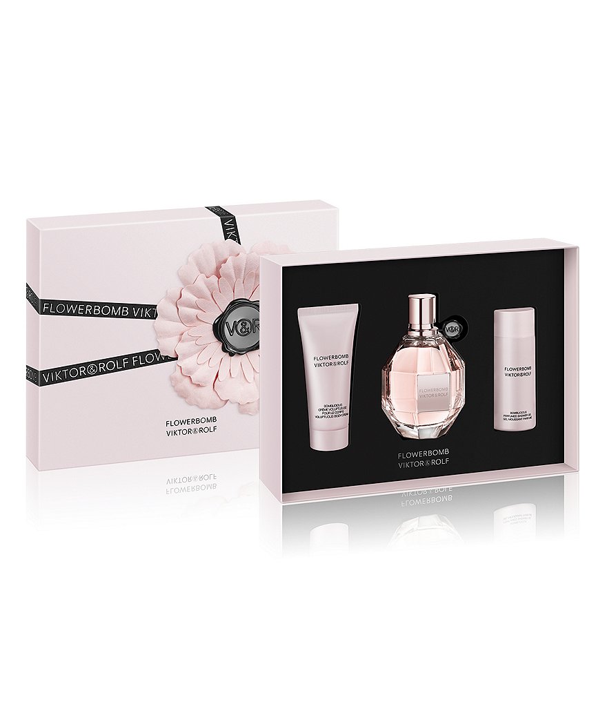Viktor & Rolf Flowerbomb Eau de Parfum 3 Piece Gift Set