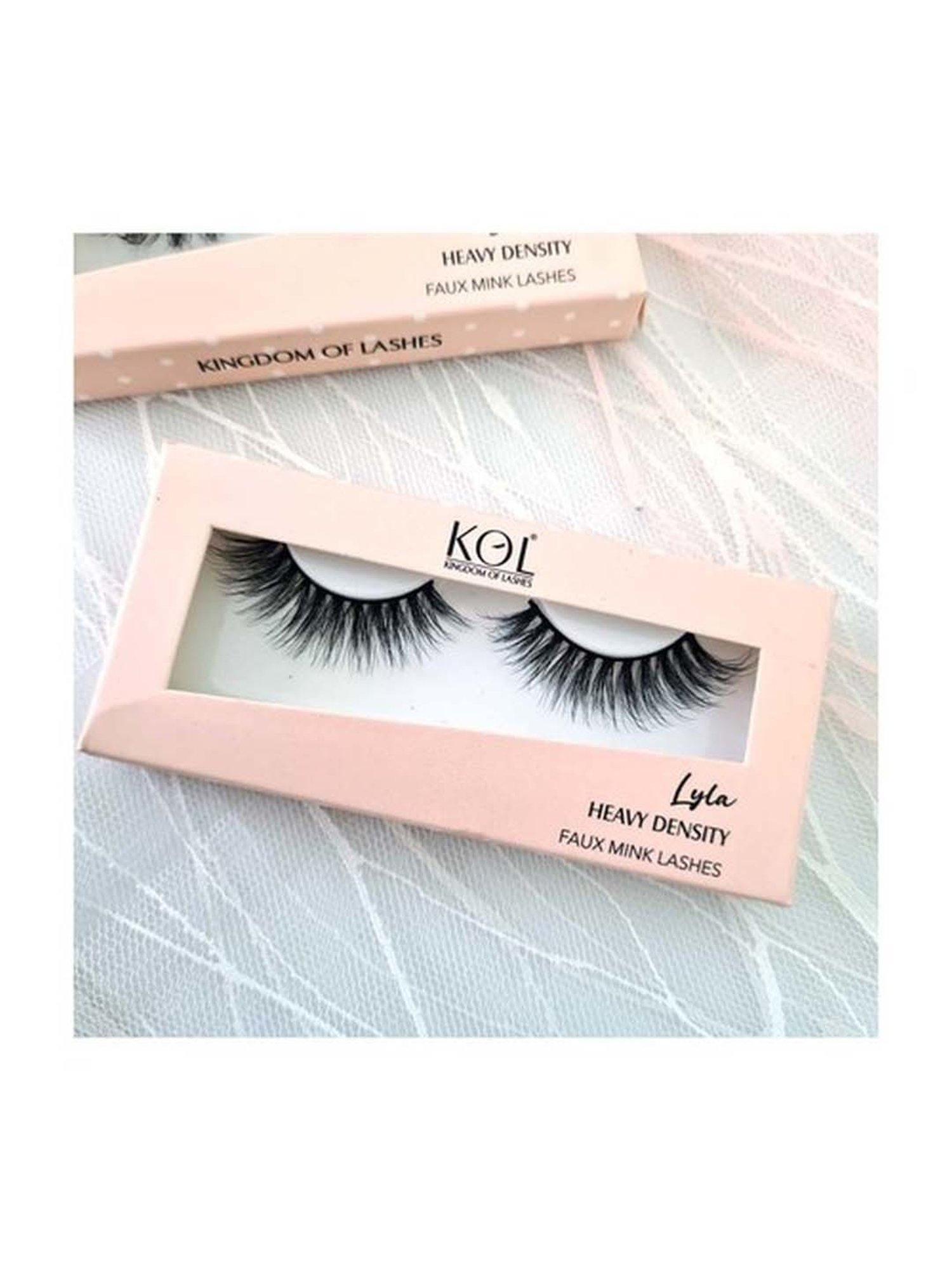 Kingdom Of Lashes Heavy Density Eyelashes Lyla - 2 gm