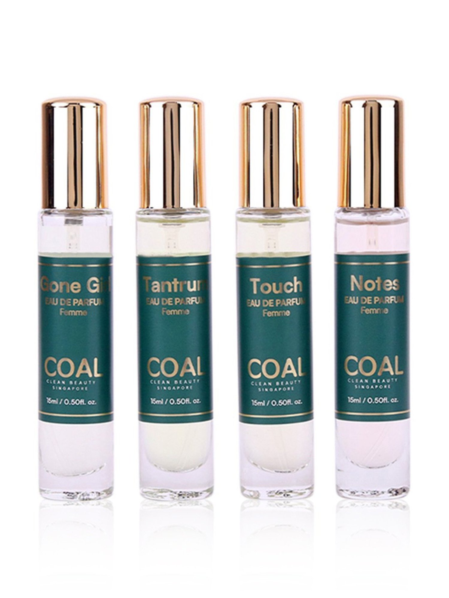 COAL Clean Beauty Eau de Parfum Travel Gift Pack for Women