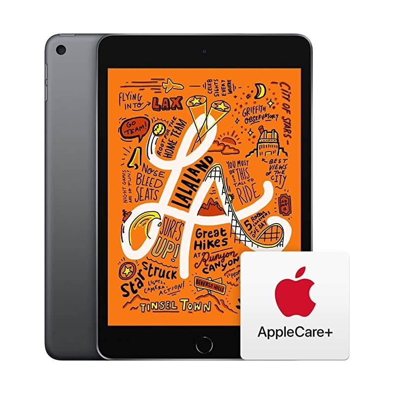 iPad Mini (Wi-Fi, 64GB) - Space Gray with Care+ Bundle