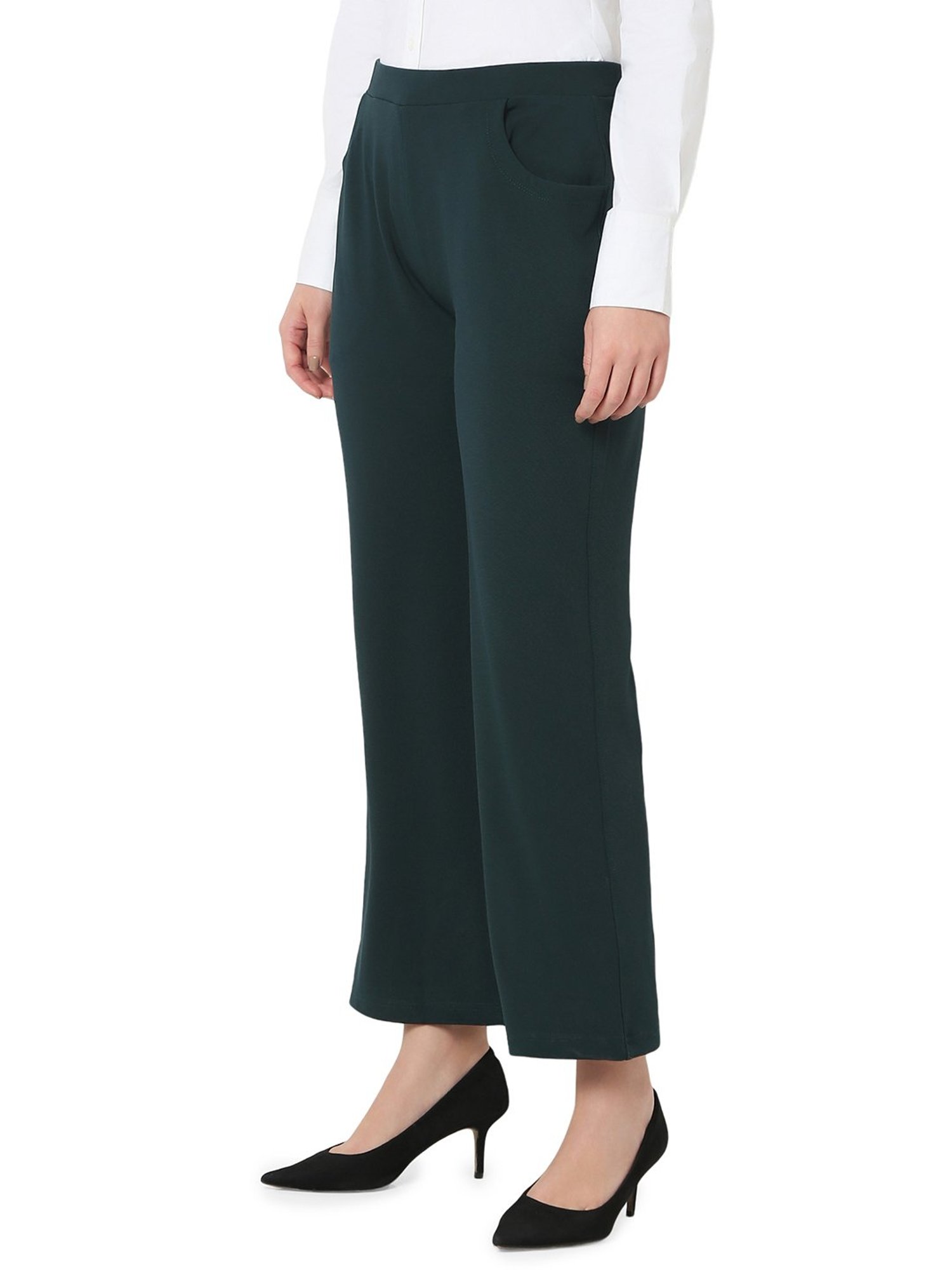 Smarty Pants Bottle Green Trousers