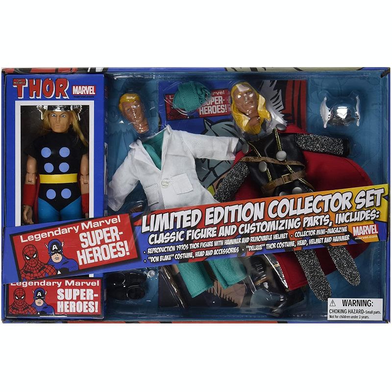 Diamond Select Marvel Thor 8 Inch Retro Action Figure Set