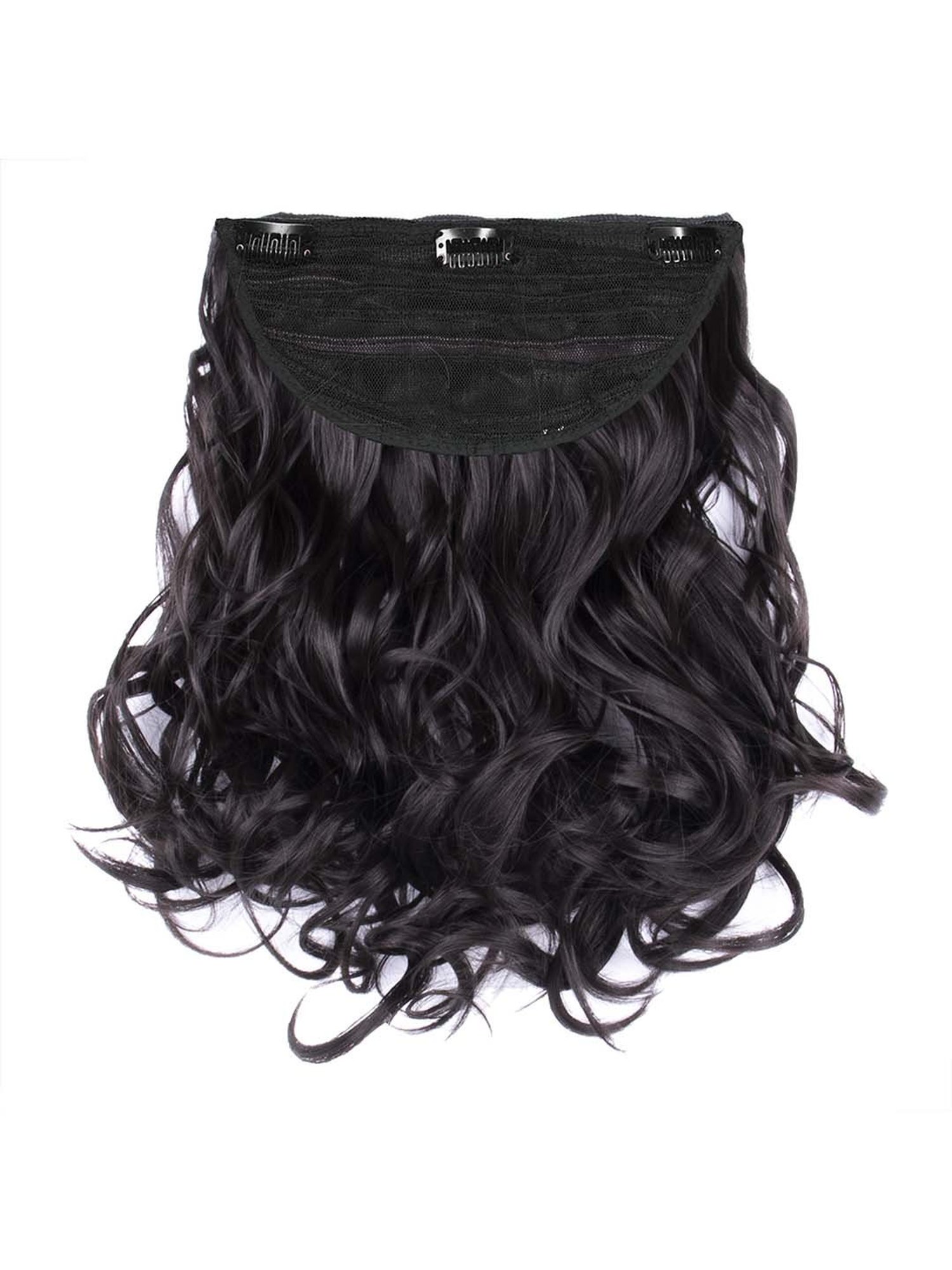 Streak Street Curly Jet Black Ponytail
