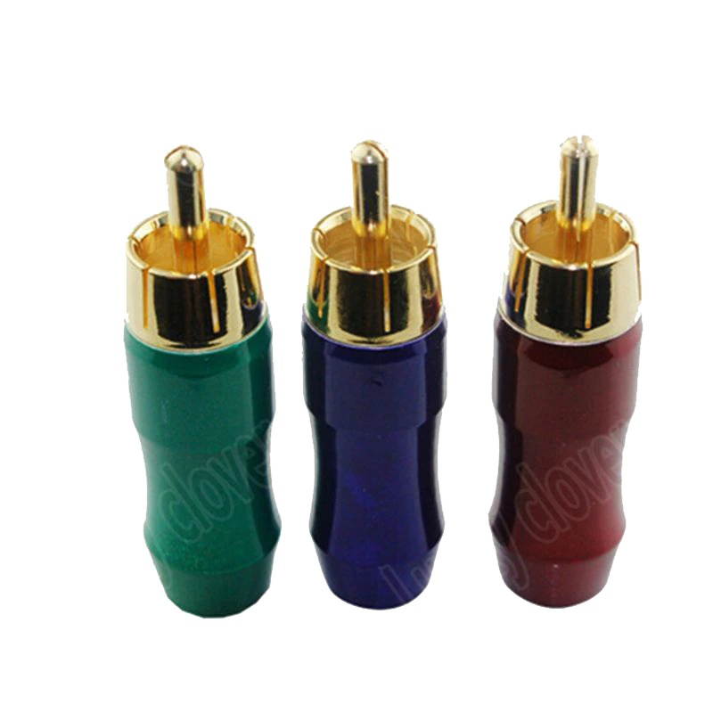 2Male to 2Male RCA Audio Cable 15Feet 10Pack