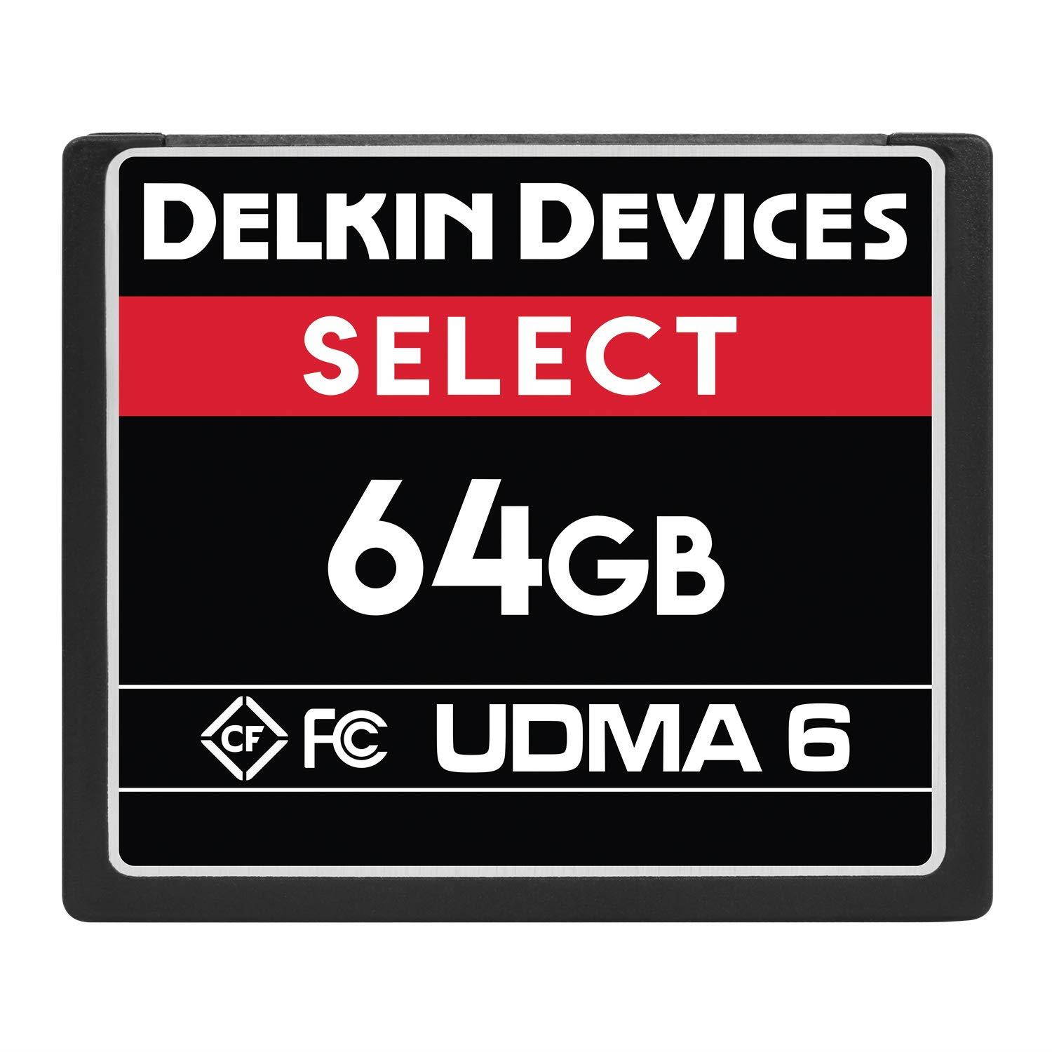 Delkin Devices 64GB Select CompactFlash UDMA 6 Memory Card
