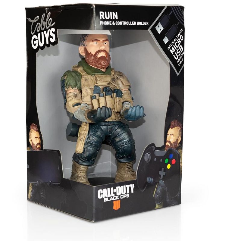 Exquisite Gaming Call Of Duty Specialist #2 Ruin Cable Guy 8-Inch Phone & Controller Holder