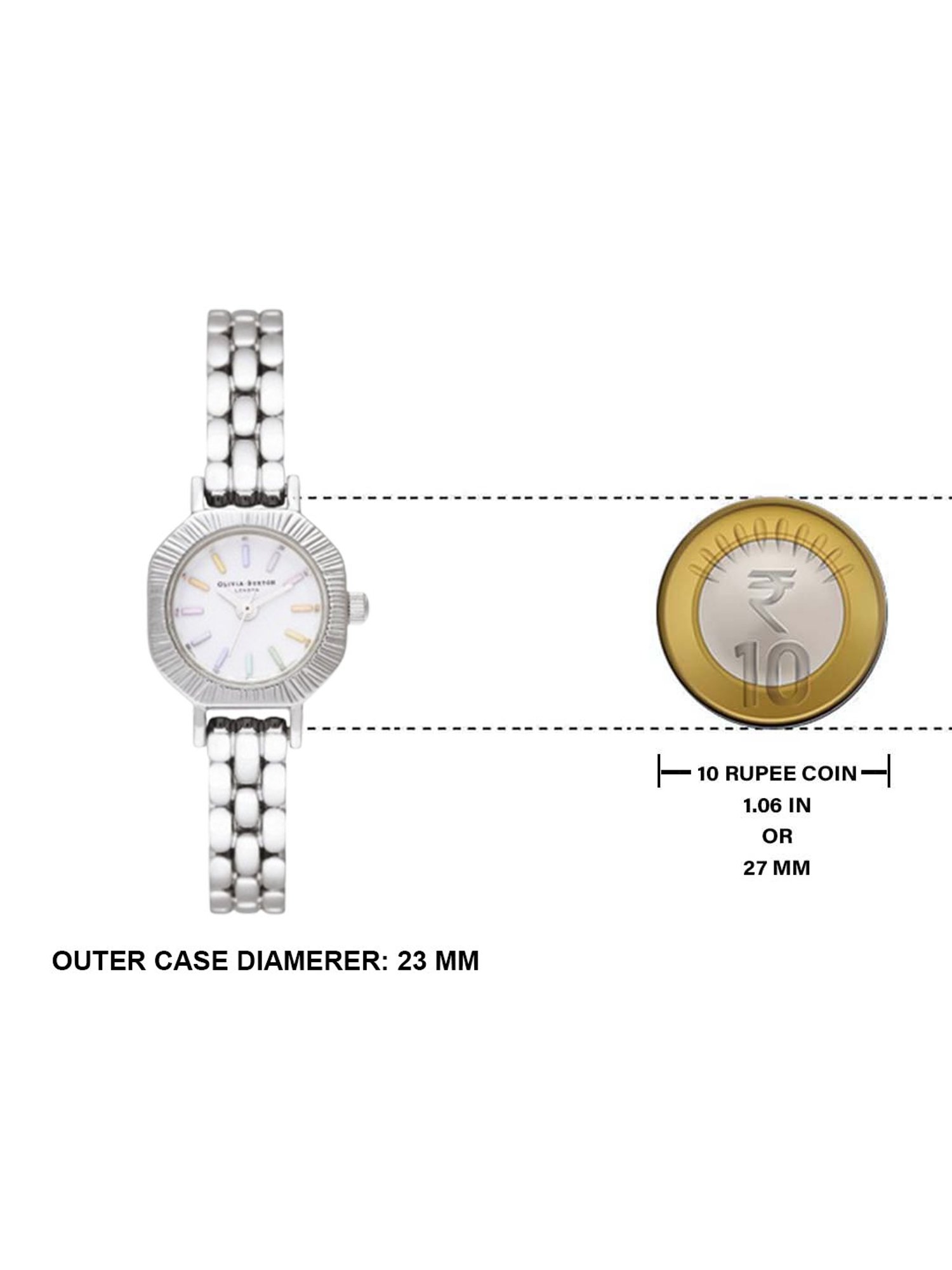 Olivia Burton OB16CC52 Mini Dial Analog Watch for Women