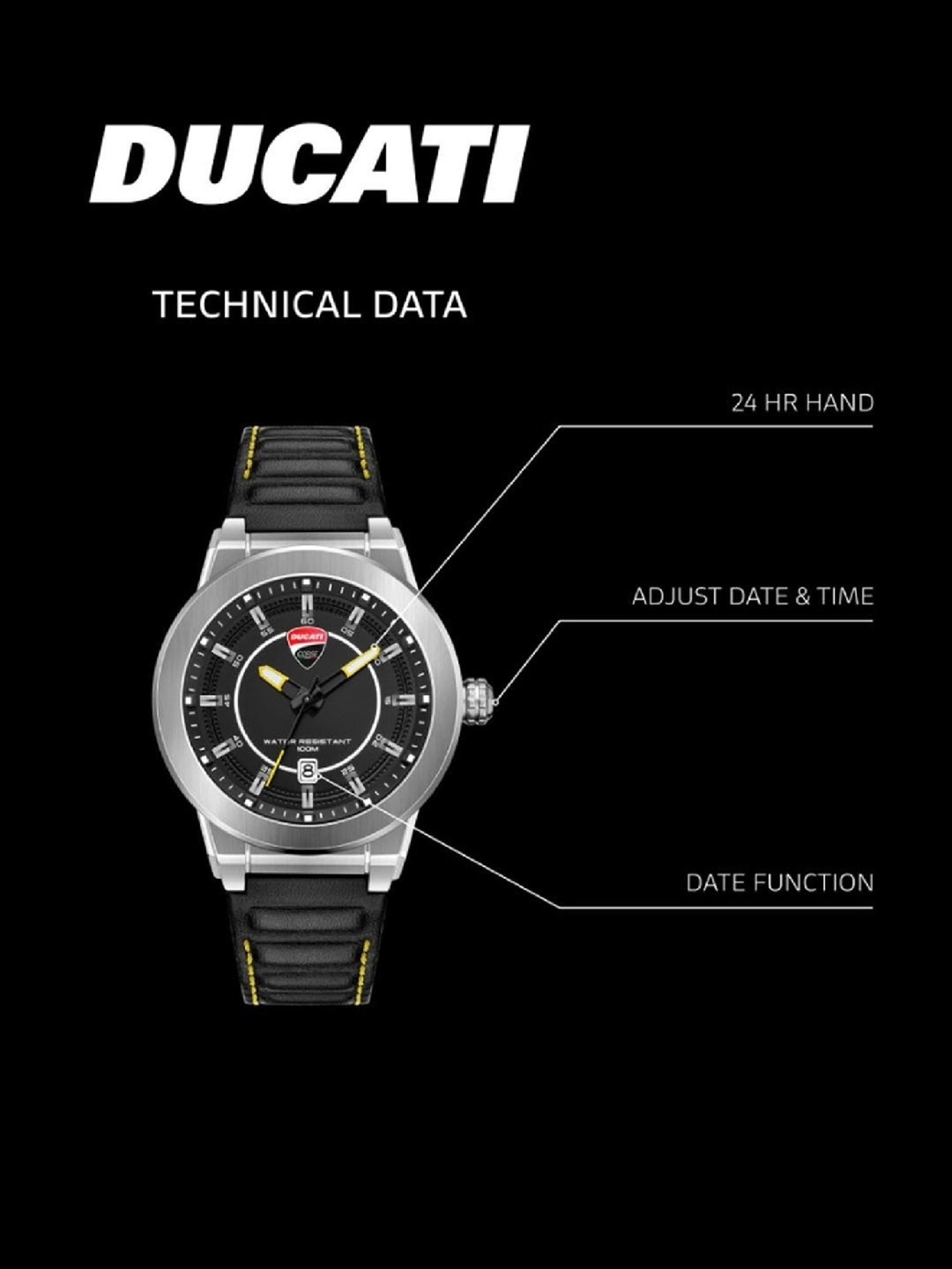 Ducati Corse DTWGB2019301 Analog Watch for Men
