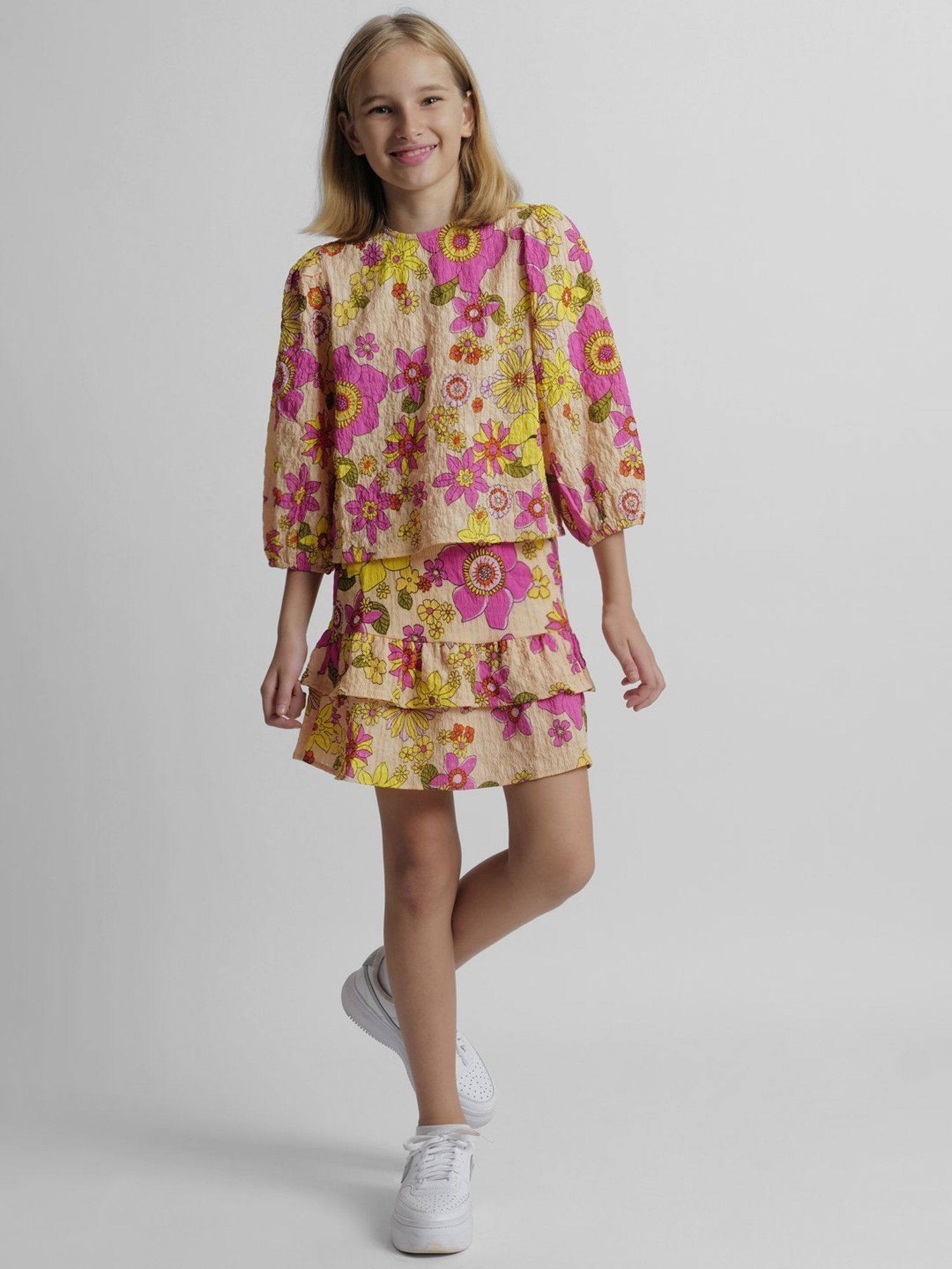 KIDS ONLY Multicolor Floral Print Top