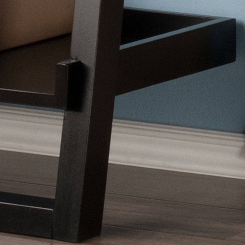 74.65" Bailey Leaning Shelf Black Finish - Winsome