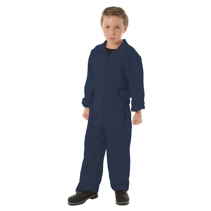 Kids' Boiler Suit Dark Blue Halloween Costume - 8-10