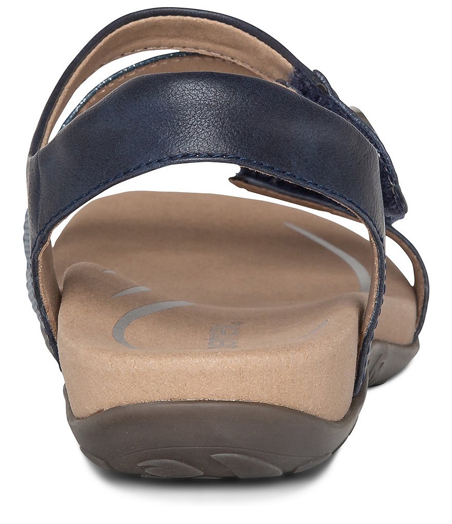 Aetrex Jess Colorblock Strappy Banded Wedge Sandals