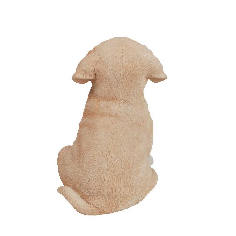 6.5" Polyresin Labrador Puppy Statue Yellow - Hi-Line Gift