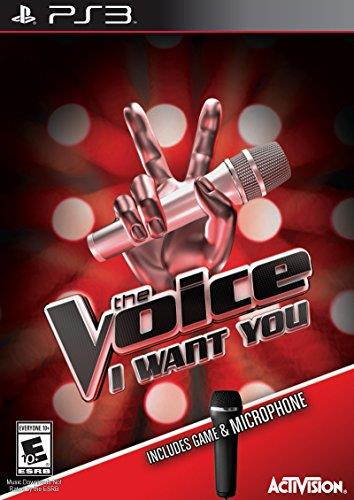 The Voice with Mic  PS3