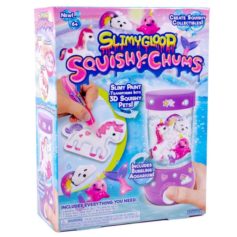 SlimyGloop Squishy Chums Mystical Aquarium