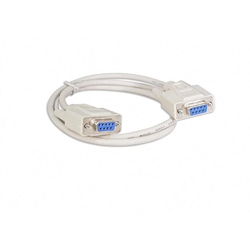 RS232 DB9 9 Pin Serial Port Cable Female Female 3 feet